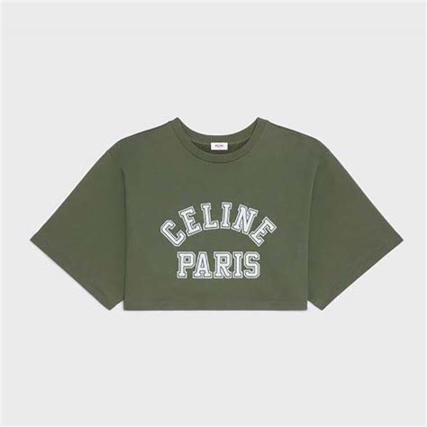 celine green t shirt|Celine t shirt authentic.